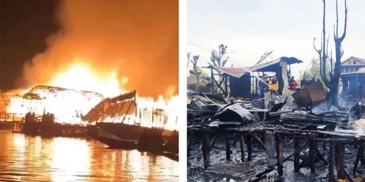 কাশ্মীরের ডাল লেকে আগুন, তিন বাংলাদেশি পর্যটকের মৃত্যু