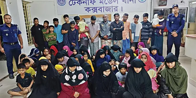 পাচারকালে শিশুসহ ৫৮ রোহিঙ্গা উদ্ধার, ৪ দালাল আটক