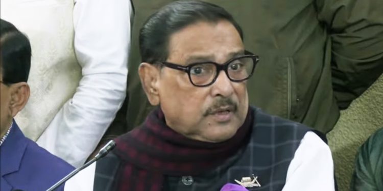 যুক্তরাষ্ট্রের বক্তব্যে অস্বস্তিতে নেই আওয়ামী লীগ: কাদের