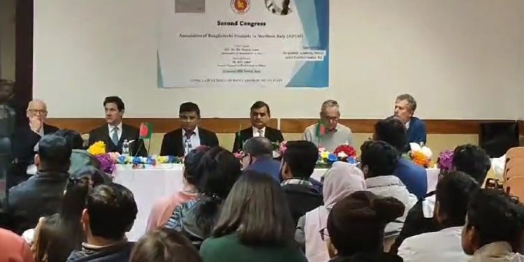 ইতালিতে পড়তে আসা শিক্ষার্থীদের নিয়ে ২য় কনভেনশন অনুষ্ঠিত