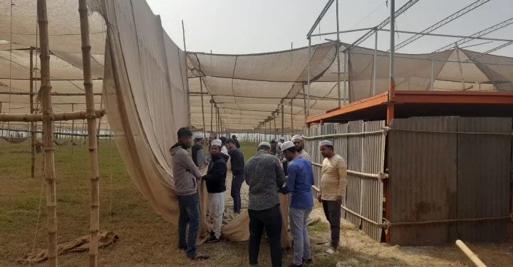প্রস্তুত হচ্ছে বিশ্ব ইজতেমার ময়দান