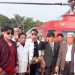 স্বজনদের খুশি করতে হেলিকপ্টারে বাড়ি ফিরলেন প্রবাসী ২ ভাই