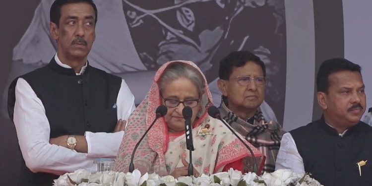 জ্বালাও-পোড়াও-খুন, বিএনপির একমাত্র গুণ: প্রধানমন্ত্রী