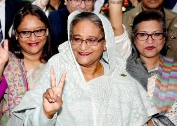 বিজয় মিছিল করতে নিষেধ করলেন শেখ হাসিনা