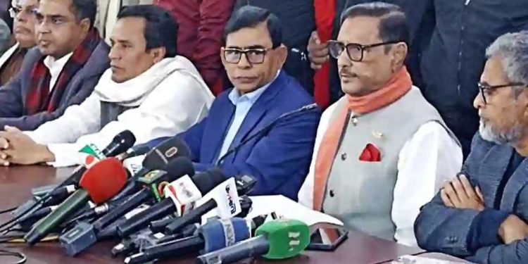 বিএনপির ওকালতি করে টিআইবি: ওবায়দুল কাদের