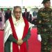 বঙ্গবন্ধুর প্রতিকৃতিতে প্রধানমন্ত্রীর শ্রদ্ধা
