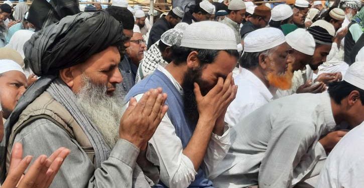 কল্যাণ ও শান্তি কামনায় শেষ হল বিশ্ব ইজতেমার দ্বিতীয় পর্ব