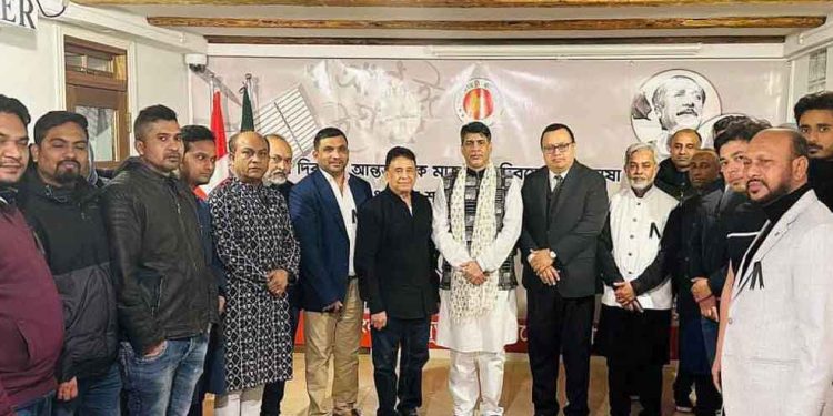 ডেনমার্কে বাংলাদেশ দূতাবাসে শহীদ দিবস পালিত