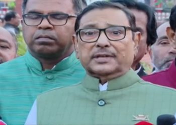 স্বাধীনতা ঘোষণার পাঠক কখনও ঘোষক হতে পারে না: ওবায়দুল কাদের