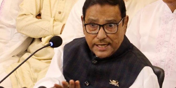 মেট্রোরেলের ভাড়ায় ভ্যাট আরোপের বিষয়টি সরকার জানে না : কাদের
