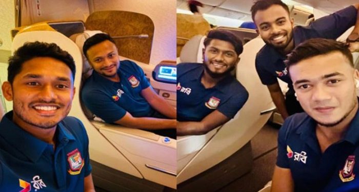 যুক্তরাষ্ট্রে পৌঁছেছে বাংলাদেশ ক্রিকেট দল