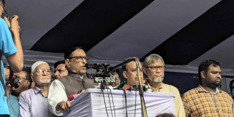 ক্ষমতার জন্য বিএনপি যে কোনো দেশের দাসত্ব করতে পারে: কাদের