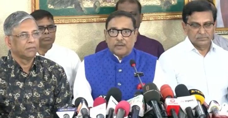 কোটা ও পেনশন আন্দোলন সতর্কভাবে পর্যবেক্ষণ করছি : কাদের