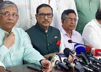 আন্দোলনকারীদের রাজাকার স্লোগানের জবাব ছাত্রলীগই দেবে: কাদের