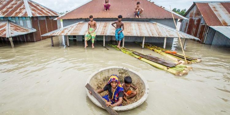 বন্যায় ক্ষতিগ্রস্ত ৪৯ লাখ মানুষ, ১৮ জনের মৃত্যু
