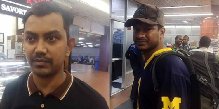 পালাতে গিয়ে আটক ছাত্রলীগের দুই নেতা
