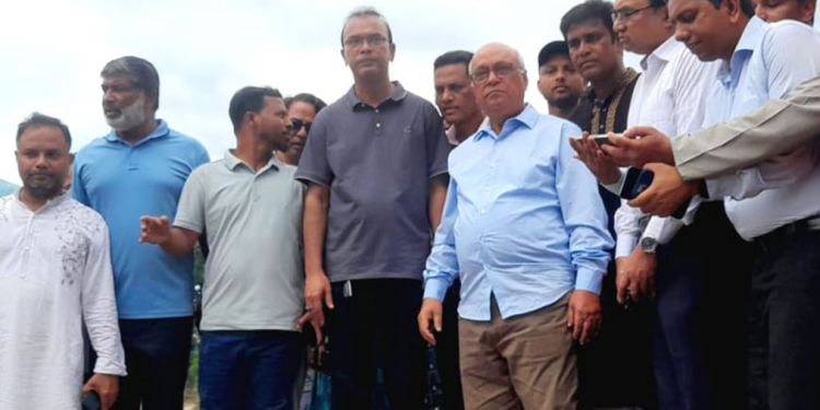বন্যায় ক্ষতিগ্রস্তদের পুনর্বাসন করা হবে ফারুক-ই-আজম