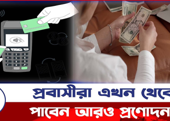 প্রবাসীদের জন্য সুখবর, তারা পাবেন আরও প্রণোদনা