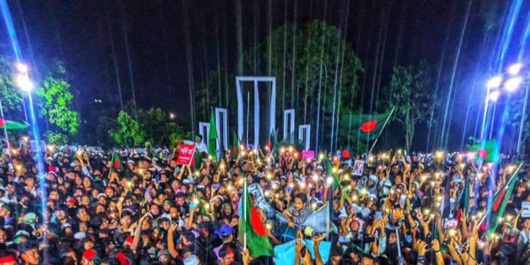 গণহত্যাকারীদের দ্রুত গ্রেপ্তারসহ ৫ দফা দাবি বৈষম্যবিরোধী ছাত্র আন্দোলনের