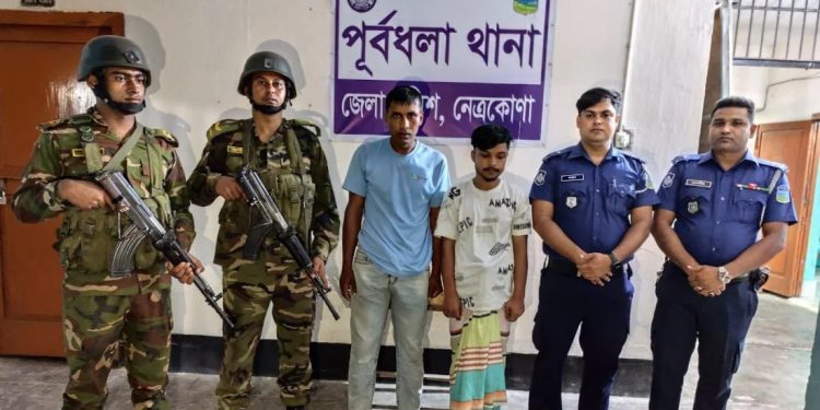 গোপনে নারীর গোসলের দৃশ্য ধারণ, দুই টিকটকার আটক