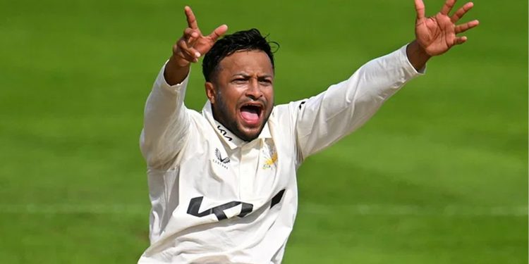 ৩৫০ উইকেটের মাইলফলক স্পর্শ সাকিবের