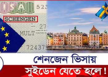 শেনজেন ভিসায় বিশাল সুযোগ দিচ্ছে সুইডেন