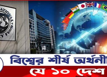 শীর্ষ অর্থনীতির দেশের তালিকা প্রকাশ