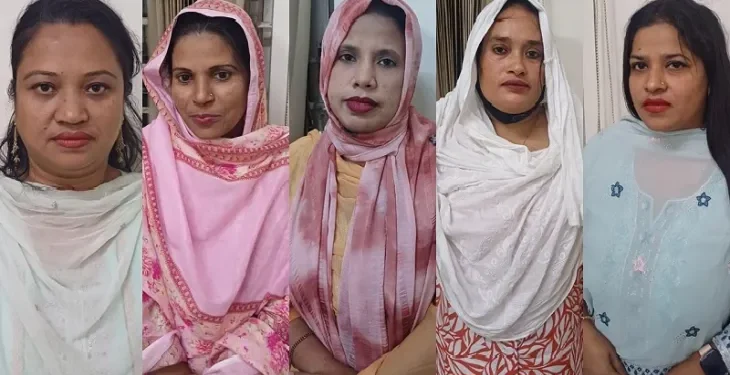 ছাত্র আন্দোলনে হামলার অভিযোগে মহিলা আওয়ামী লীগের ৫ নেত্রী গ্রেপ্তার