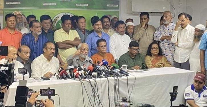 ‘২০২৪-এ জাতীয় পার্টিকে জোর করে নির্বাচনে নিয়েছিল হাসিনা সরকার’