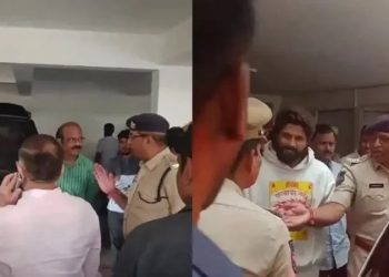 পুষ্পা খ্যাত অভিনেতা আল্লু অর্জুন গ্রেপ্তার