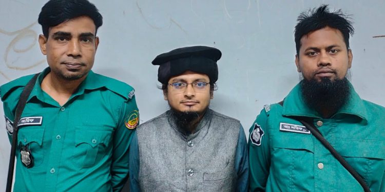 সাদপন্থী তাবলীগের মুখপাত্র মুয়াজ ৩ দিনের রিমান্ডে
