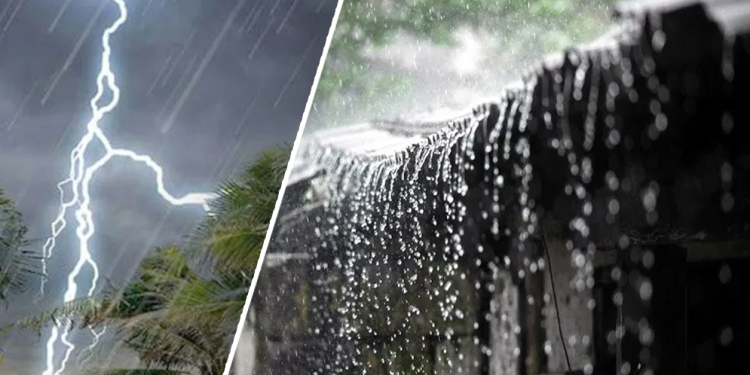 দেশের ৪ বিভাগে বজ্রসহ ভারী বৃষ্টির পূর্বাভাস