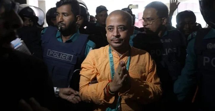 চিন্ময় দাসের জামিন আবেদন নামঞ্জুর