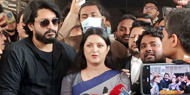 জামিন পেয়ে যা বললেন পরীমনি