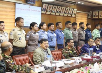 বদলে যাচ্ছে পুলিশ, র‍্যাব ও আনসার সদস্যদের পোশাক