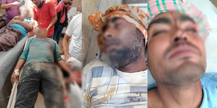 মাইকে ঘোষণা দিয়ে বিএনপির দুই পক্ষের সংঘর্ষ, ৫ আহত