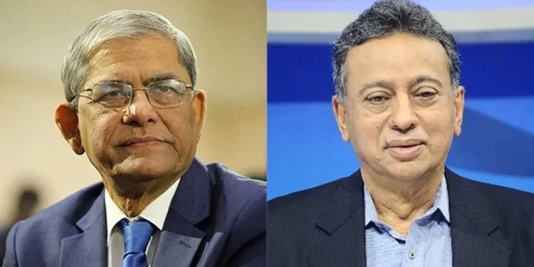 বিকেলে ঢাকায় ফিরছেন মির্জা ফখরুল-আমীর খসরু