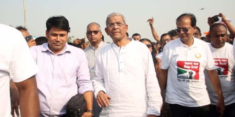 আ.লীগ ১৫ বছরে তিস্তার একফোঁটা পানি আনতে পারেনি : ফখরুল