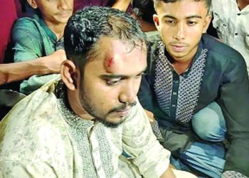 এনসিপির নেতা আব্দুল হান্নান মাসউদের ওপর হামলা