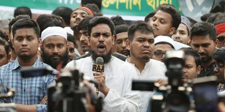 ‘শরীরে একবিন্দু রক্ত থাকতে আওয়ামী লীগকে রাজনীতি করতে দেওয়া হবে না’
