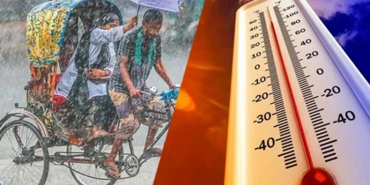গরম ও বৃষ্টি নিয়ে যে বার্তা দিল আবহাওয়া অফিস