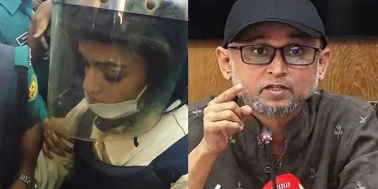 নুসরাত ফারিয়াকে গ্রেফতারে বিব্রত উপদেষ্টা ফারুকী