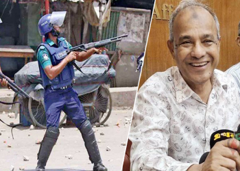 পুলিশের হাতে কোনো মারণাস্ত্র থাকবে না: স্বরাষ্ট্র উপদেষ্টা