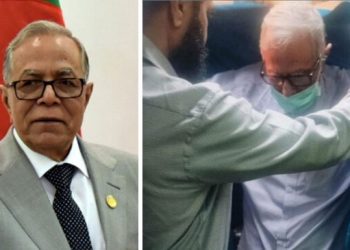 মধ্য রাতে দেশে ফিরলেন সাবেক রাষ্ট্রপতি আবদুল হামিদ
