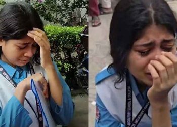 মাকে হাসপাতালে রেখে পরীক্ষা কেন্দ্রে মেয়ে, ঢুকতে না পেরে অঝোরে কাঁদলেন