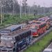 ঢাকা-টাঙ্গাইল মহাসড়কে ২২ কিলোমিটার এলাকাজুড়ে যানজট