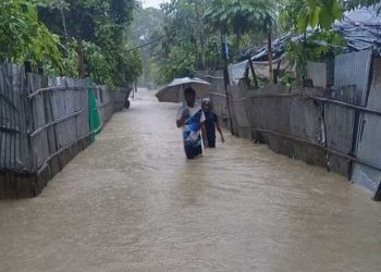 টেকনাফে টানা বর্ষণে অর্ধশত গ্রাম প্লাবিত