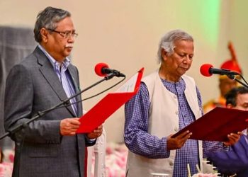 অন্তর্বর্তী সরকারের ১ বছর পূর্তি আজ