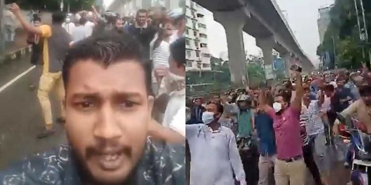 বাংলামোটরে আ. লীগের মিছিল, আটক ৬