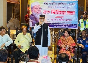 বুক ফুলিয়ে দুর্গাপূজা উদযাপন করুন: হিন্দু ধর্মাবলম্বীদের উপদেষ্টা